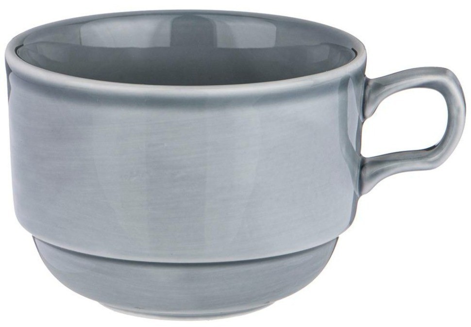 Чашка чайная lefard tint 250мл (граффит) мал.уп.- 6шт. мин. партия (48-920)