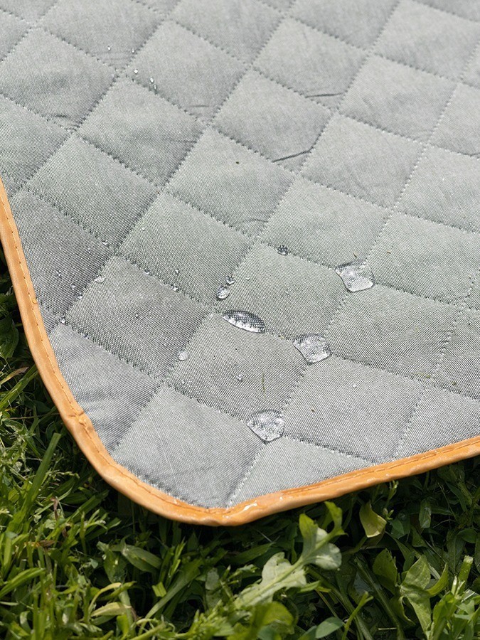 Плед для пикника и отдыха на пляже smart picnic, шалфей (79193)