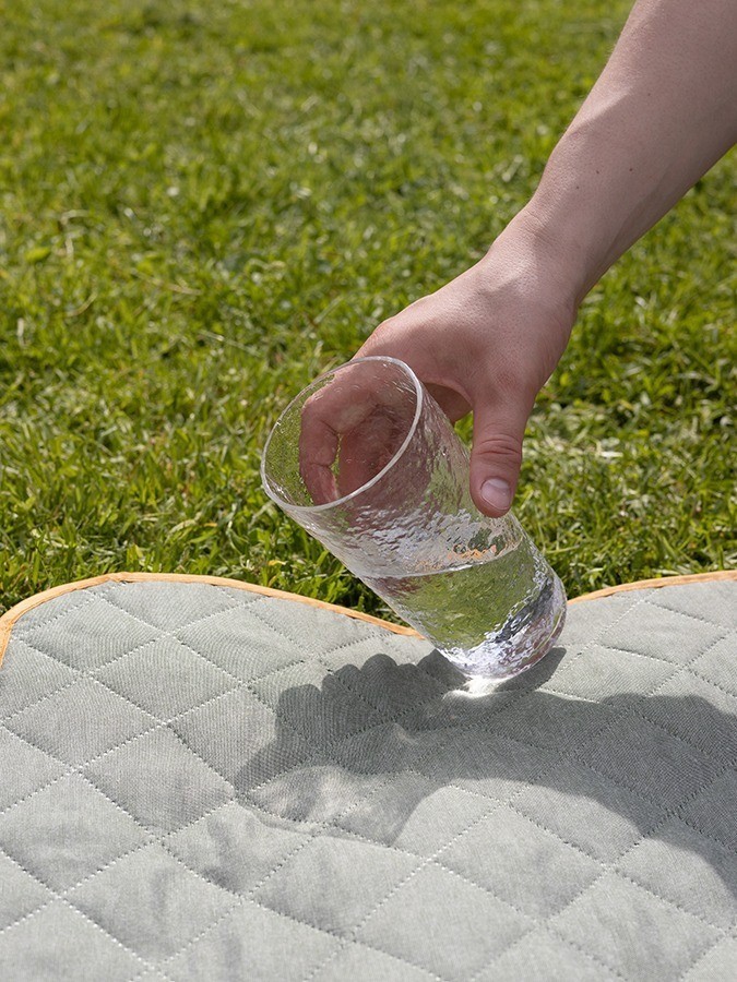 Плед для пикника и отдыха на пляже smart picnic, шалфей (79193)