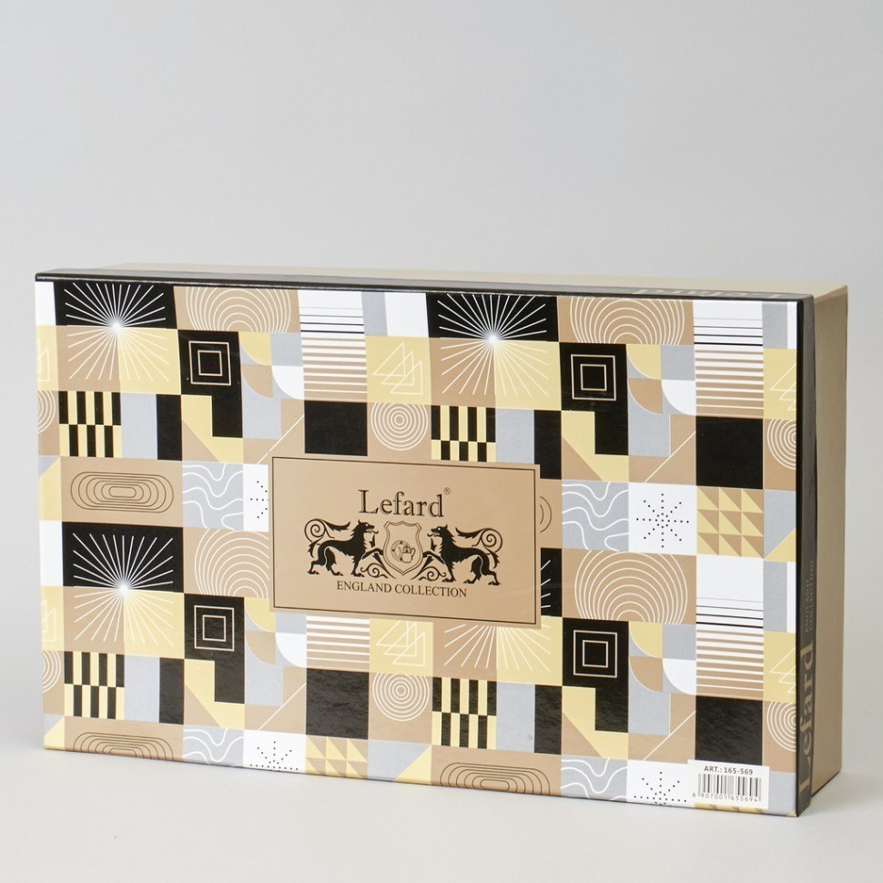 Чайный набор lefard "coffee mania" на 6 пер. 12 пр. 250 мл (165-569)