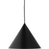 Лампа подвесная benjamin, 22хD30 см, черная матовая, черный шнур (67972)