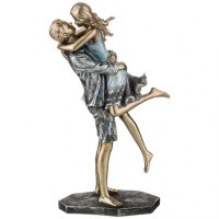 Статуэтка &quot;влюбленные&quot; 14,5*7,5*26 см. серия &quot;фьюжн&quot; Lefard (162-749)