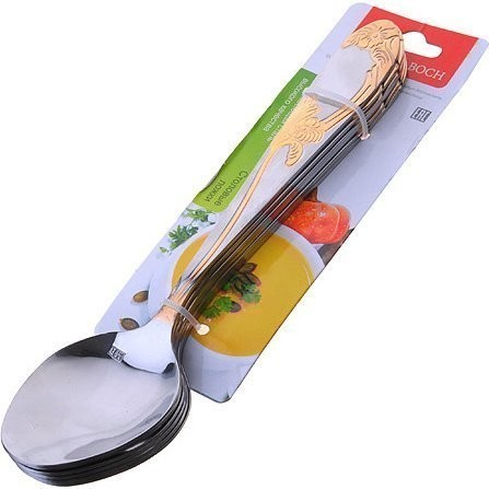 Набор столовых ложек 6пр 2,2мм нерж МВ (27831)