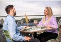 Тарелка глубокая club, organic, D22 см, синяя (68398)