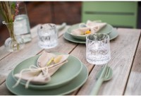 Тарелка глубокая club, organic, D22 см, синяя (68398)