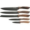 Набор ножей agness "best" на пластиковой подставке, 6 предметов Agness (911-678)
