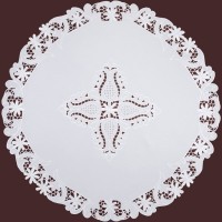 Декоративная салфетка диаметр 85 см, 100% полиэстер SANTALINO (836-246)