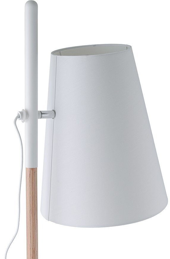 Лампа напольная hideout, 168хD27 см, белая (67798)