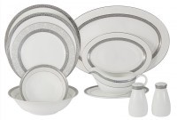 Обеденный сервиз Бостон, 6 персон, 27 предметов - AL-16908/27-E5 Anna Lafarg Emily