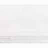 Комплект постельного белья из сатина белого цвета с серым кантом из коллекции essential, 150х200 см (73710)