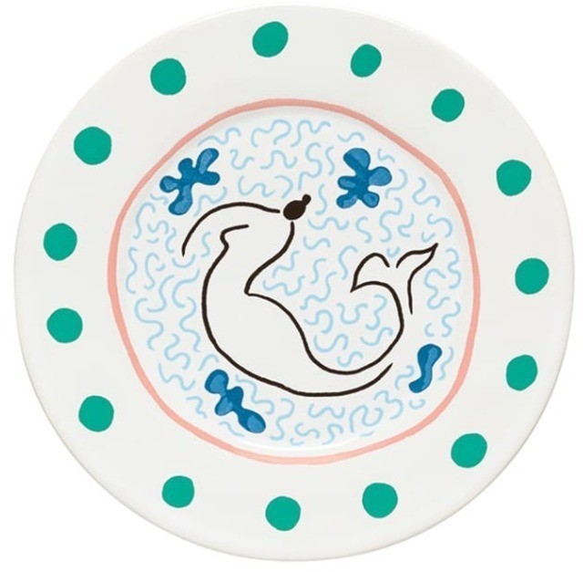 Тарелка DEP221-MRM(DEP221-05924F), 22,1 см, керамика, Mermaid, Costa Nova