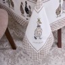 Скатерть "family farm" 140х180см ,100% хлопок, клетка ,твил, пропитка Lefard (850-748-2)