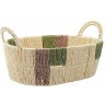 Корзина плетеная овальная bodhran nature из коллекции ethnic, размер l (77231)