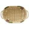 Корзина плетеная овальная bodhran nature из коллекции ethnic, размер l (77231)