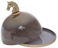 Блюдо с крышкой декоративное &quot;Horse&quot; d26*Н25.5см (TT-00011245)