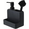 Диспенсер для мыла noble, 280 мл, графит (78429)