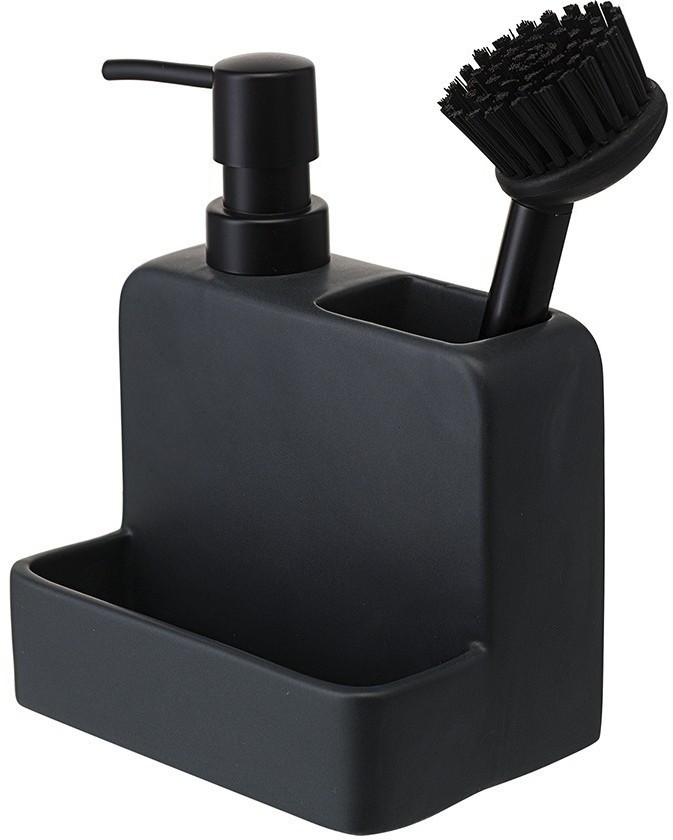 Диспенсер для мыла noble, 280 мл, графит (78429)