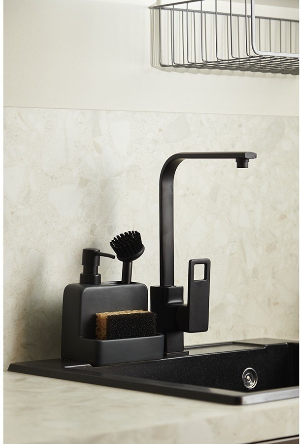 Диспенсер для мыла noble, 280 мл, графит (78429)