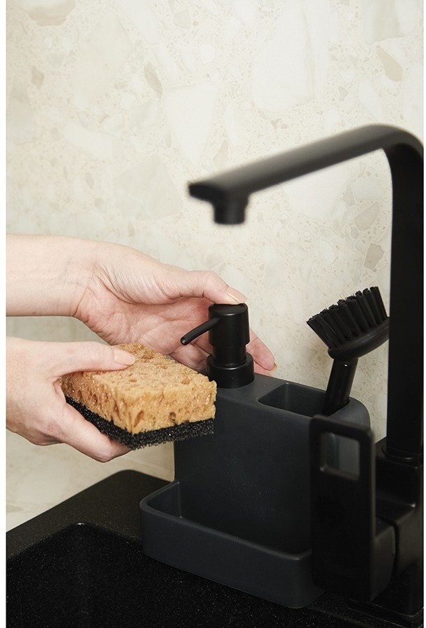 Диспенсер для мыла noble, 280 мл, графит (78429)