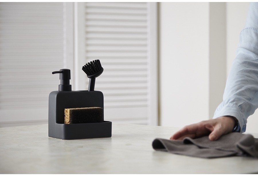 Диспенсер для мыла noble, 280 мл, графит (78429)