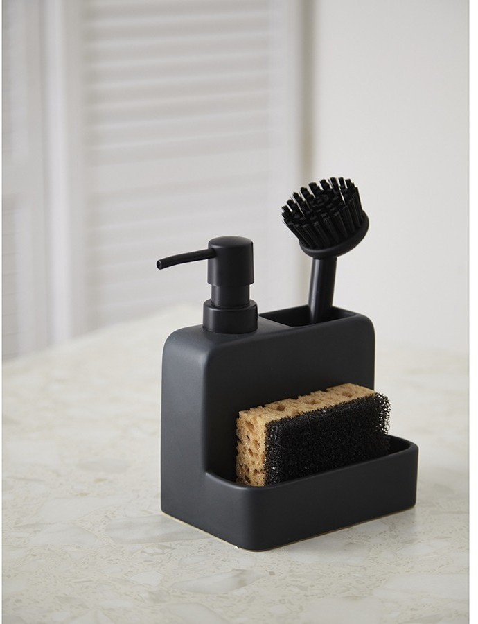 Диспенсер для мыла noble, 280 мл, графит (78429)