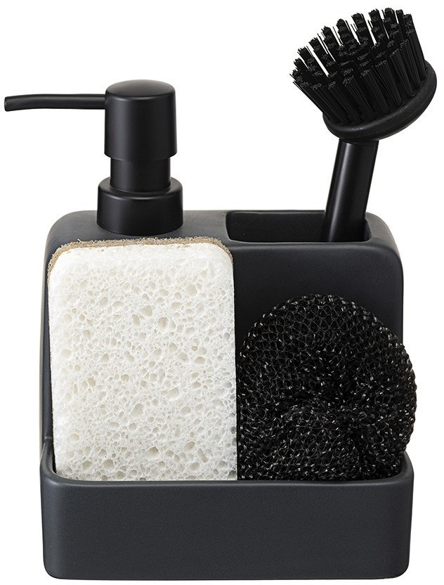 Диспенсер для мыла noble, 280 мл, графит (78429)