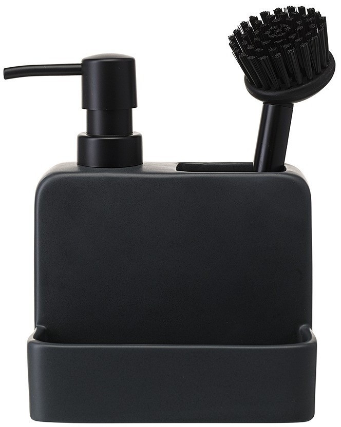 Диспенсер для мыла noble, 280 мл, графит (78429)