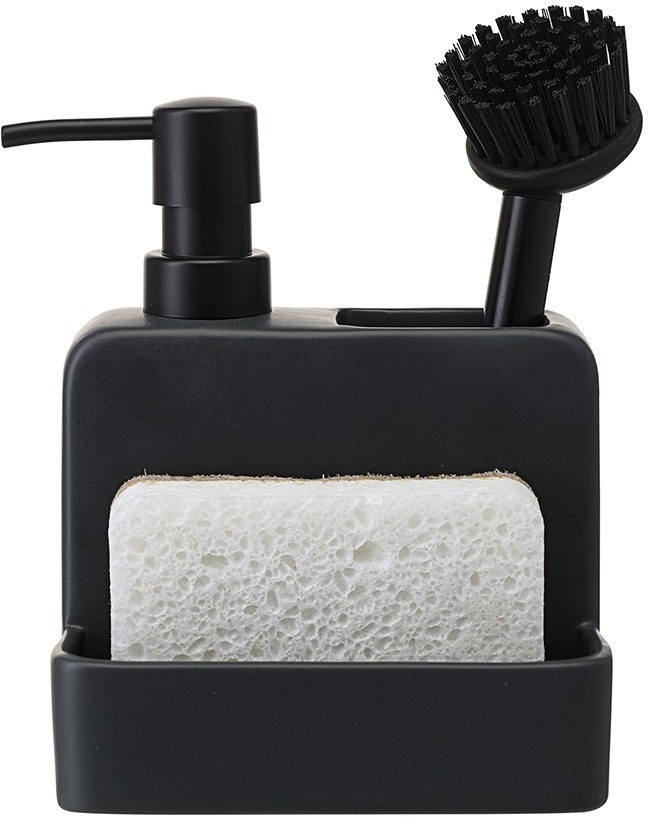 Диспенсер для мыла noble, 280 мл, графит (78429)