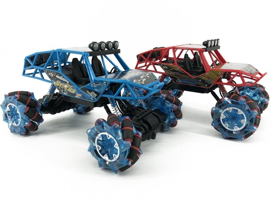 Радиоуправляемый краулер Zegan на роликовых колесах, свет, звук 2.4G (ZG-C1431)-BLUE