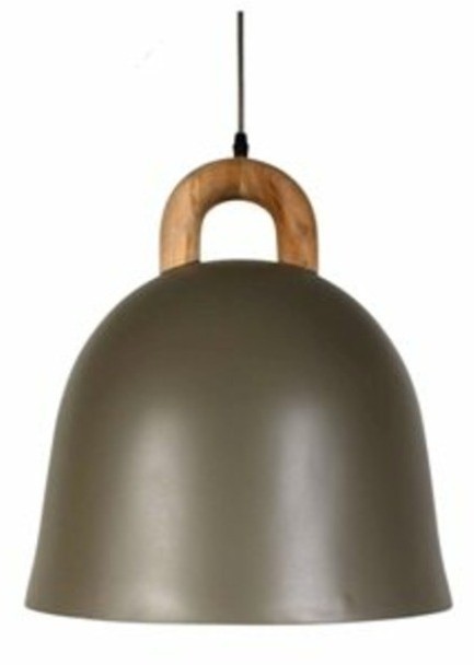 Люстра Тонга TongaHangingLamp, массив тика, стекловолокно, green, ROOMERS FURNITURE