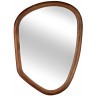 Зеркало настенное torhill, 49х66 см, коричневое (78626)