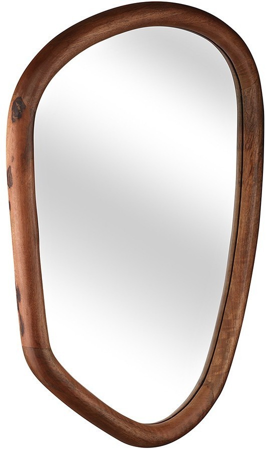 Зеркало настенное torhill, 49х66 см, коричневое (78626)