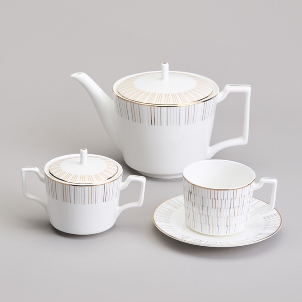 Чайный сервиз lefard "aurora" на 6 пер. 14 пр. (440-295)