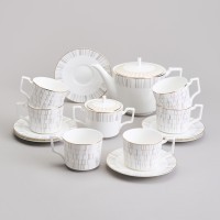 Чайный сервиз lefard &quot;aurora&quot; на 6 пер. 14 пр. (440-295)