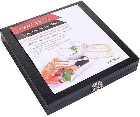 Набор столовых приборов 18пр нерж МВ (30704)