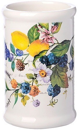 Подставка с кухонными приборами Лесные ягоды с лимонами LORAINE (60158)