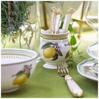 Вазочка-подставка lefard &quot;лимоны&quot; 9 см (86-2483)