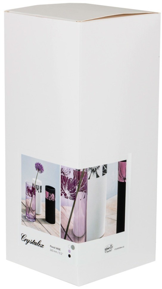 Ваза высота 26см "black night" Bohemia Crystal (674-772)