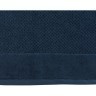 Полотенце для рук фактурное темно-синего цвета из коллекции essential, 50х90 см (69143)