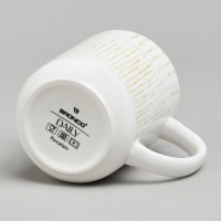 Набор кружек bronco &quot;daily&quot; 4 шт. 350 мл горчичный (576-1007)