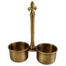 Менажница 10199/AB, 5 см, латунь, Antique brass, ROOMERS TABLEWARE