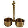Менажница 10199/AB, 5 см, латунь, Antique brass, ROOMERS TABLEWARE