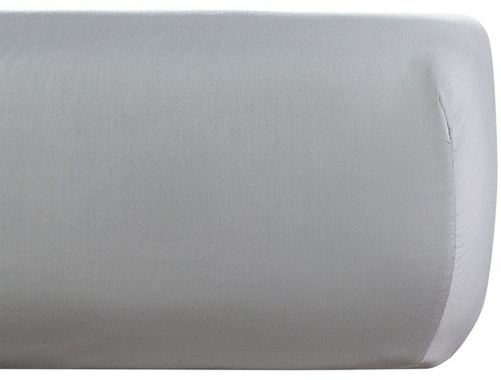 Простыня на резинке из премиального сатина оливкового цвета из коллекции essential,  180х200х30 см (79846)