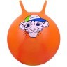 Мяч-попрыгун "Тигренок" GB-402,55 см, с рожками, оранжевый (78619)