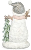 Статуэтка &quot;снеговик&quot; с led-подсветкой 14,5х11,5х22,7 см Lefard (121-166)