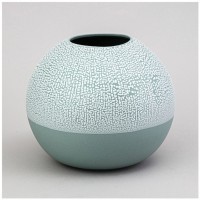 Ваза коллекция &quot;жемчужина&quot; 18*18*16см  цвет: мятный Lefard (374-156)