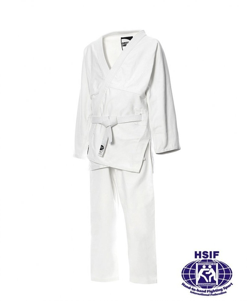 Кимоно для рукопашного боя Junior SHH-2210, белый, р.3/160 (594871)
