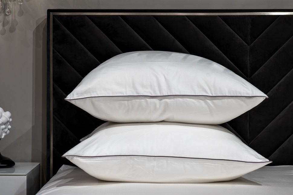 Комплект постельного белья с вышивкой Арктик, серый, Двуспальный кинг сайз (220*240) (TT-00013755)