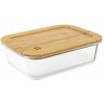 Набор контейнеров для запекания и хранения eco store с крышками из бамбука, 3 шт. (76238)