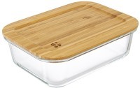 Набор контейнеров для запекания и хранения eco store с крышками из бамбука, 3 шт. (76238)